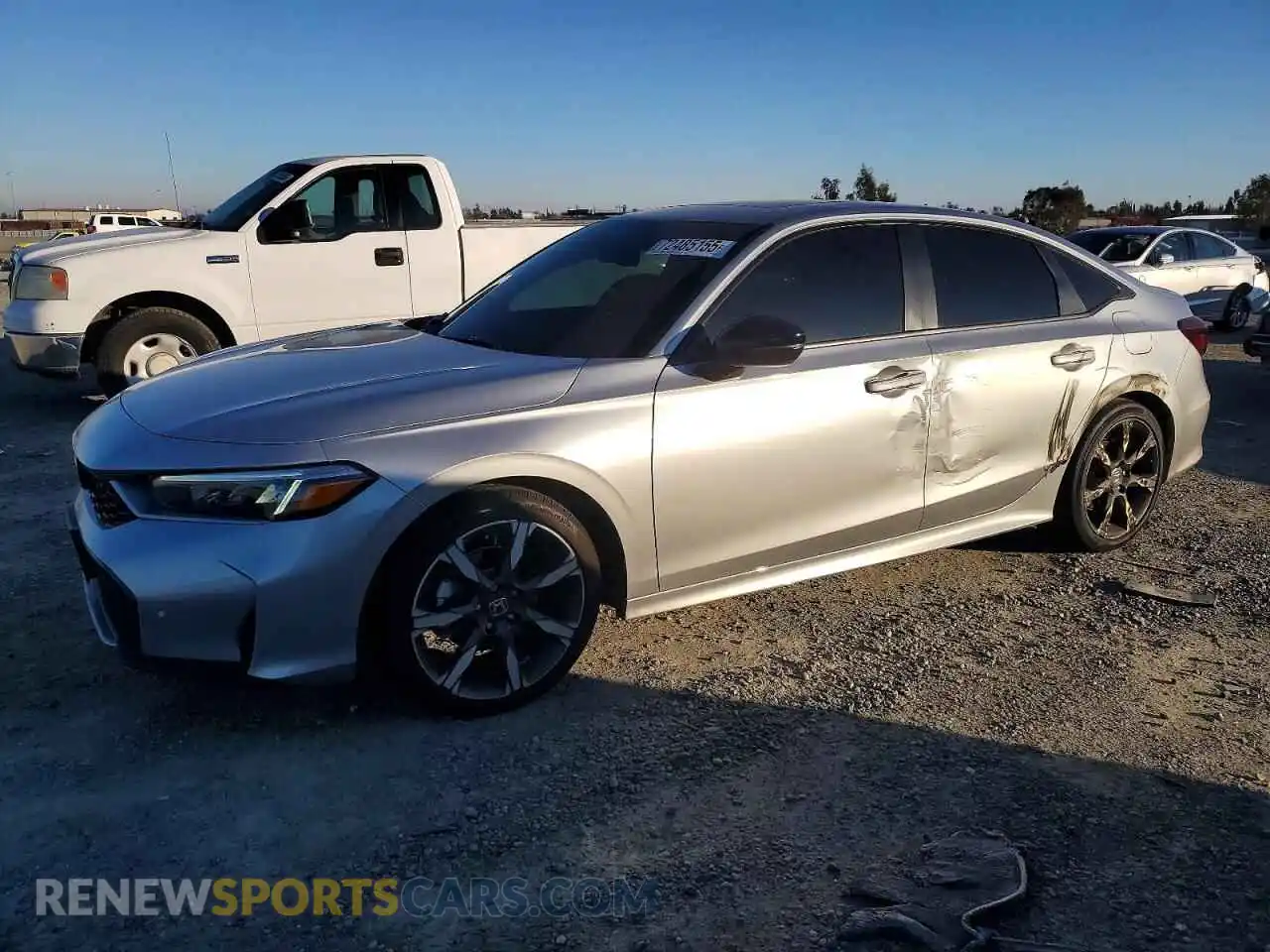 1 Photograph of a damaged car 2HGFE4F86SH304367 HONDA CIVIC 2025