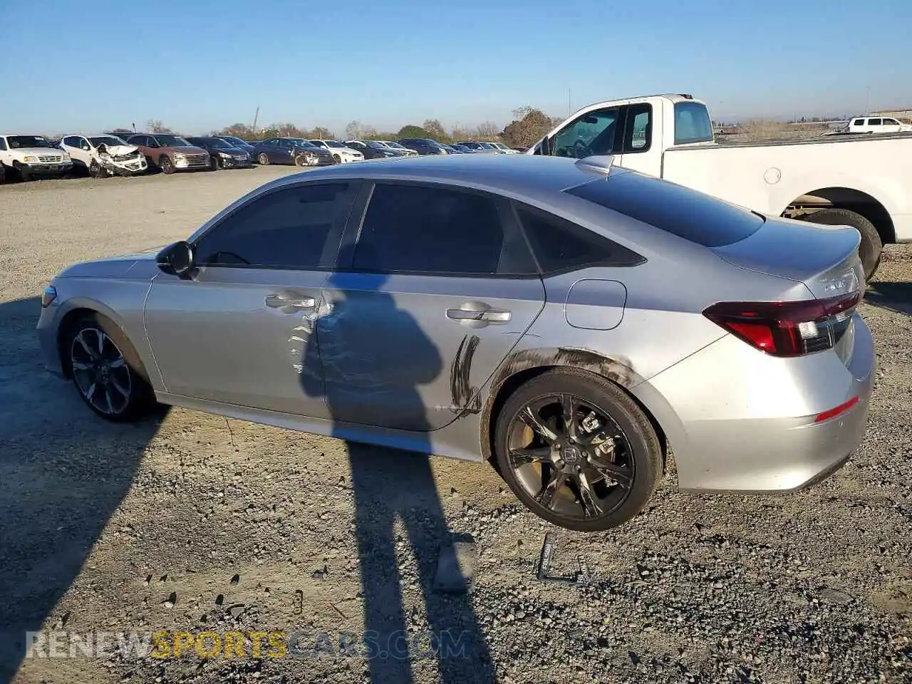 2 Photograph of a damaged car 2HGFE4F86SH304367 HONDA CIVIC 2025