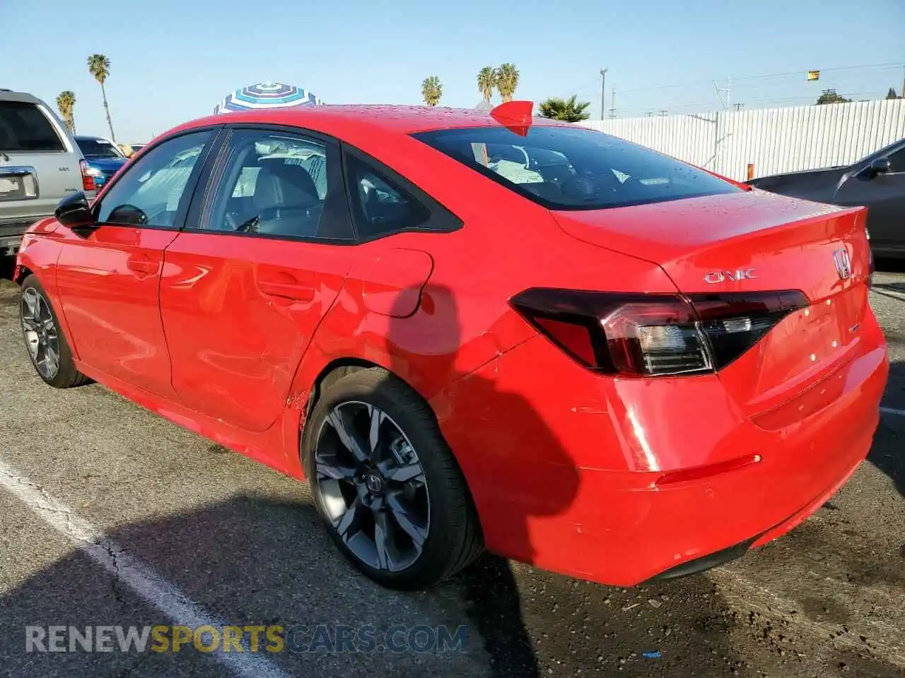 2 Photograph of a damaged car 2HGFE4F86SH307432 HONDA CIVIC 2025