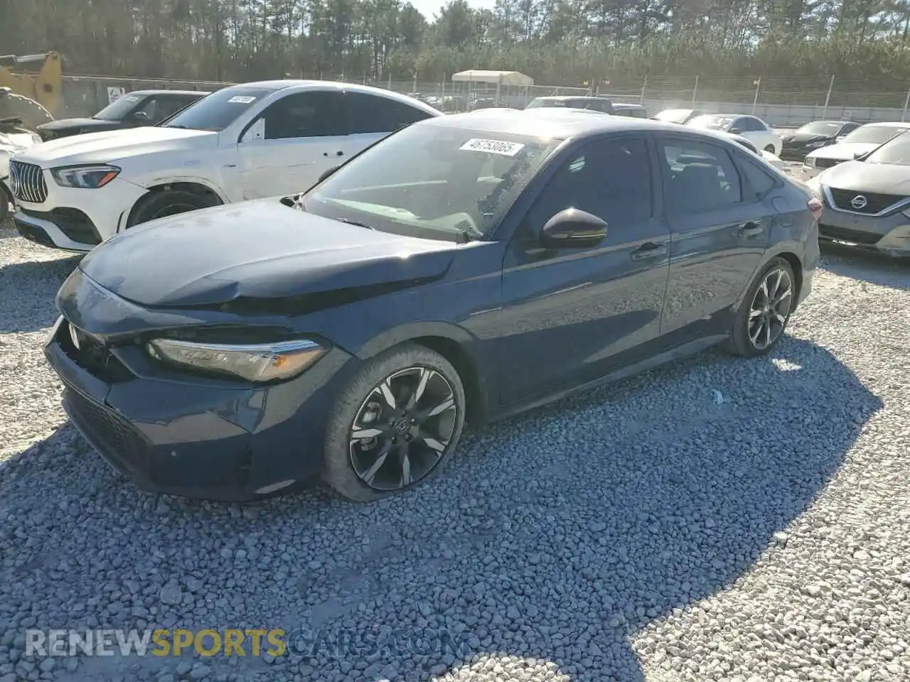 1 Photograph of a damaged car 2HGFE4F86SH314395 HONDA CIVIC 2025