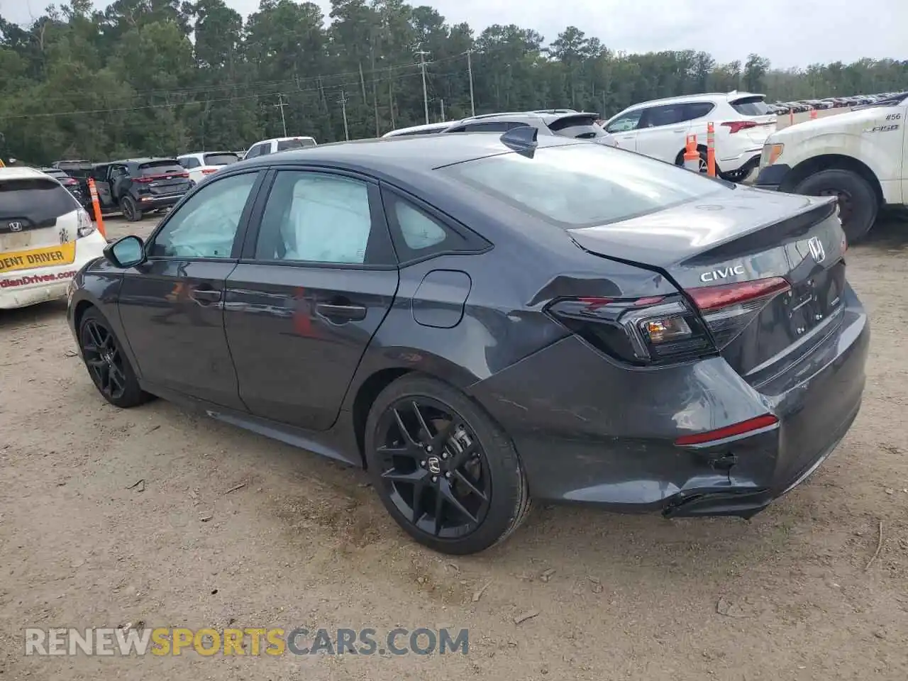 2 Photograph of a damaged car 2HGFE4F86SH354556 HONDA CIVIC 2025