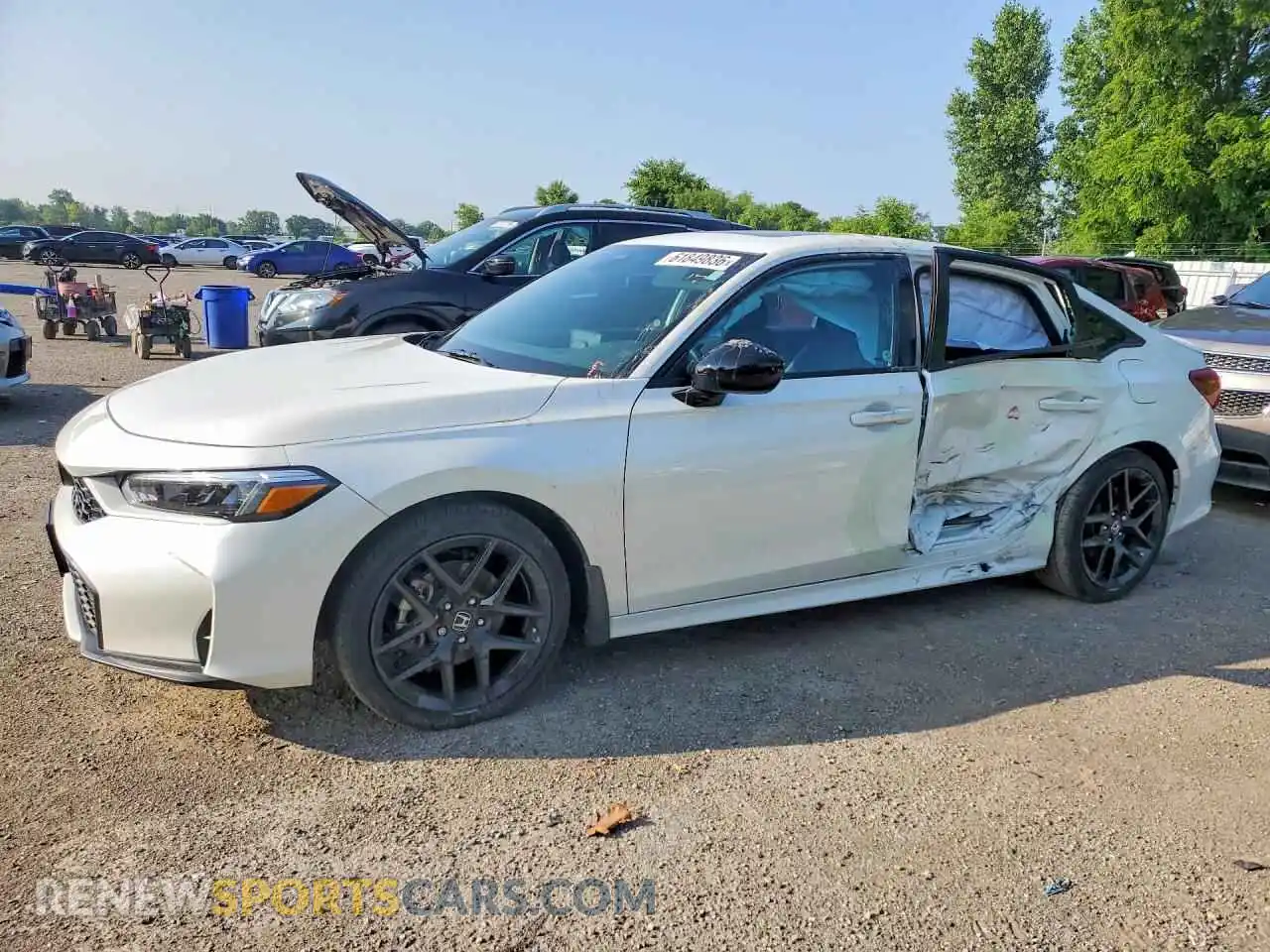 1 Photograph of a damaged car 2HGFE4F87SH018186 HONDA CIVIC 2025