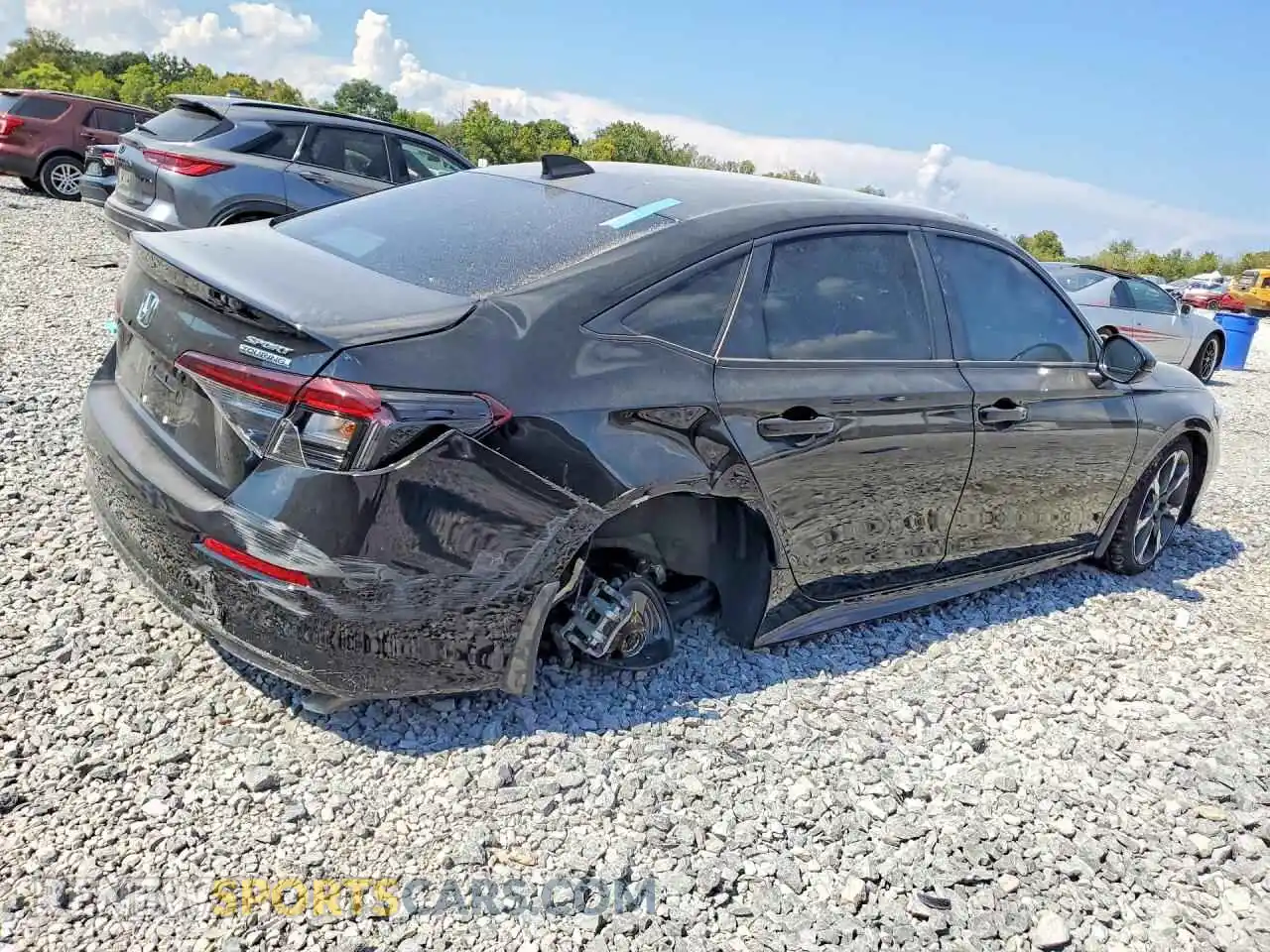 3 Photograph of a damaged car 2HGFE4F87SH301140 HONDA CIVIC 2025
