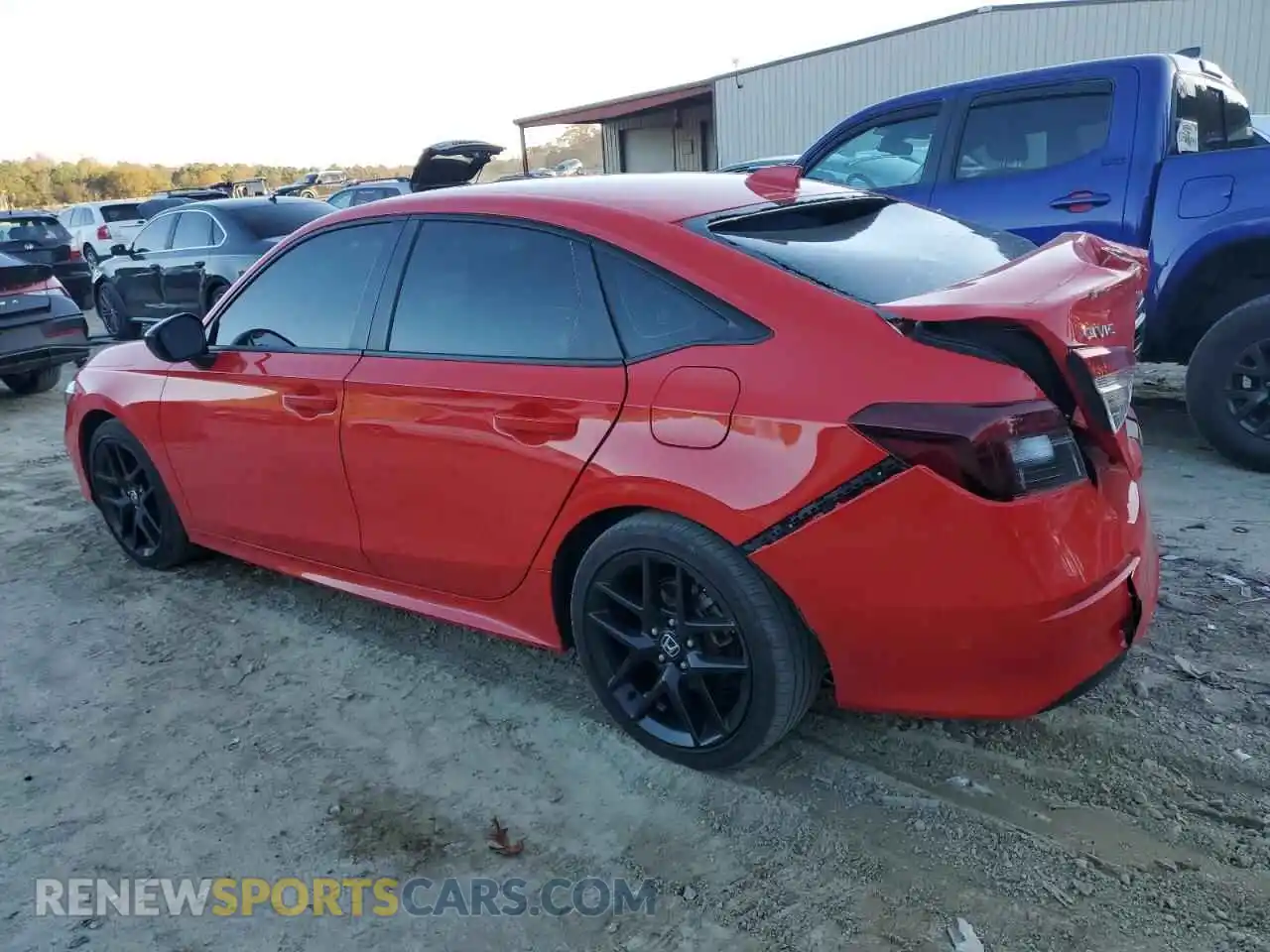 2 Photograph of a damaged car 2HGFE4F87SH308590 HONDA CIVIC 2025