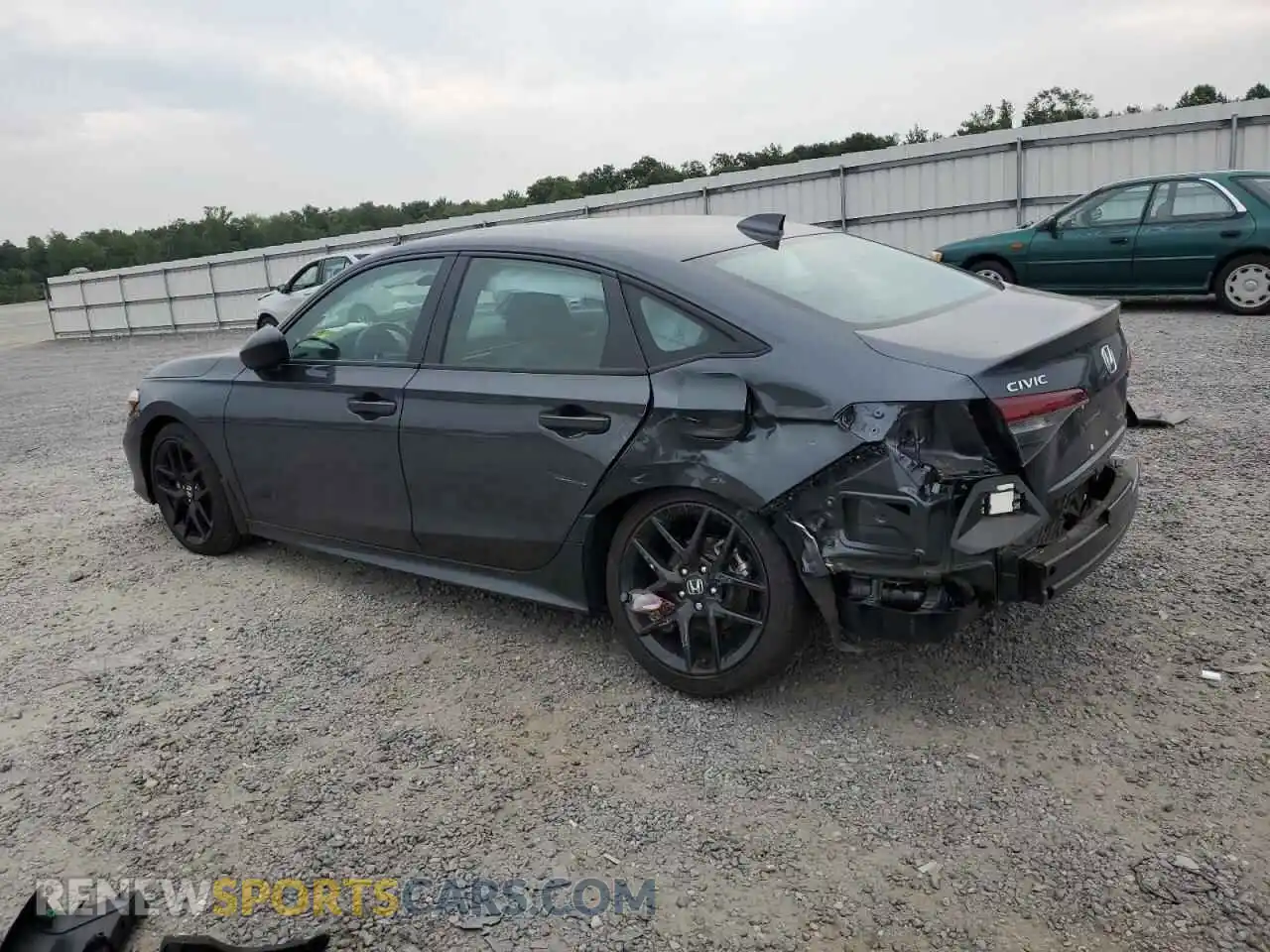 2 fotografías del automóvil dañado 2HGFE4F87SH313191 HONDA CIVIC 2025