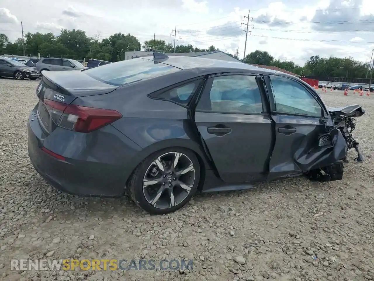 3 Photograph of a damaged car 2HGFE4F87SH317015 HONDA CIVIC 2025