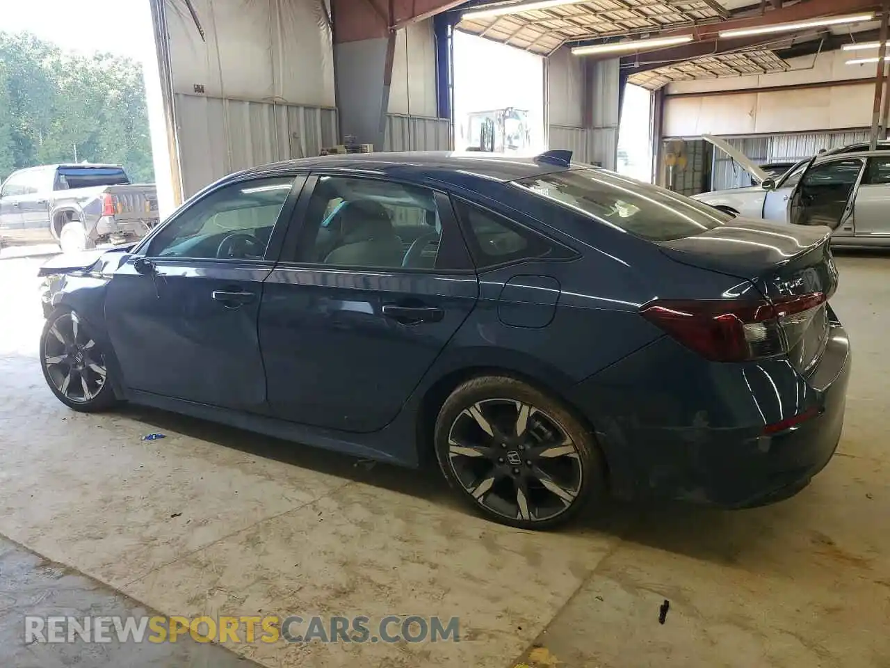 2 Photograph of a damaged car 2HGFE4F87SH318875 HONDA CIVIC 2025