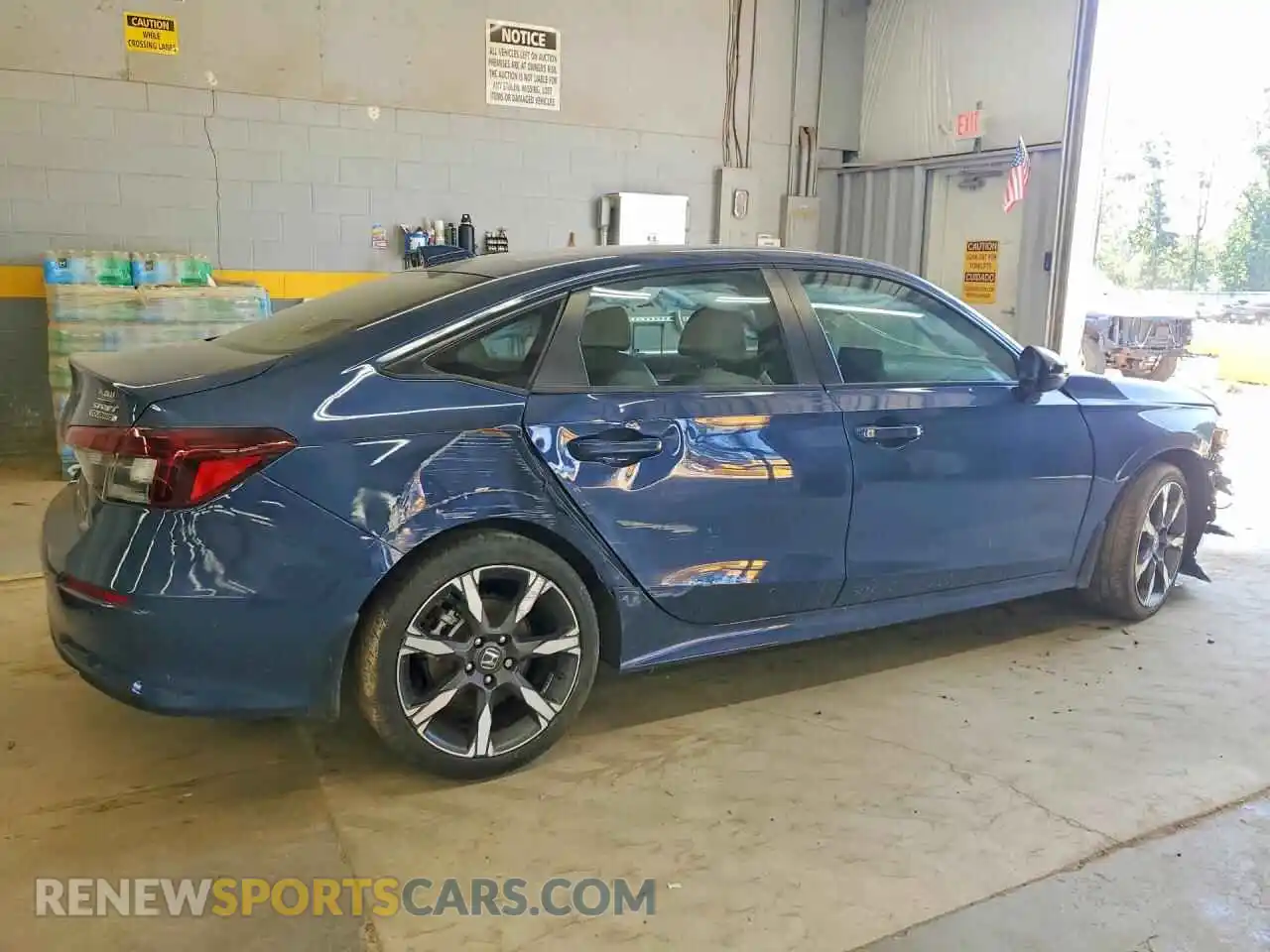 3 Photograph of a damaged car 2HGFE4F87SH318875 HONDA CIVIC 2025