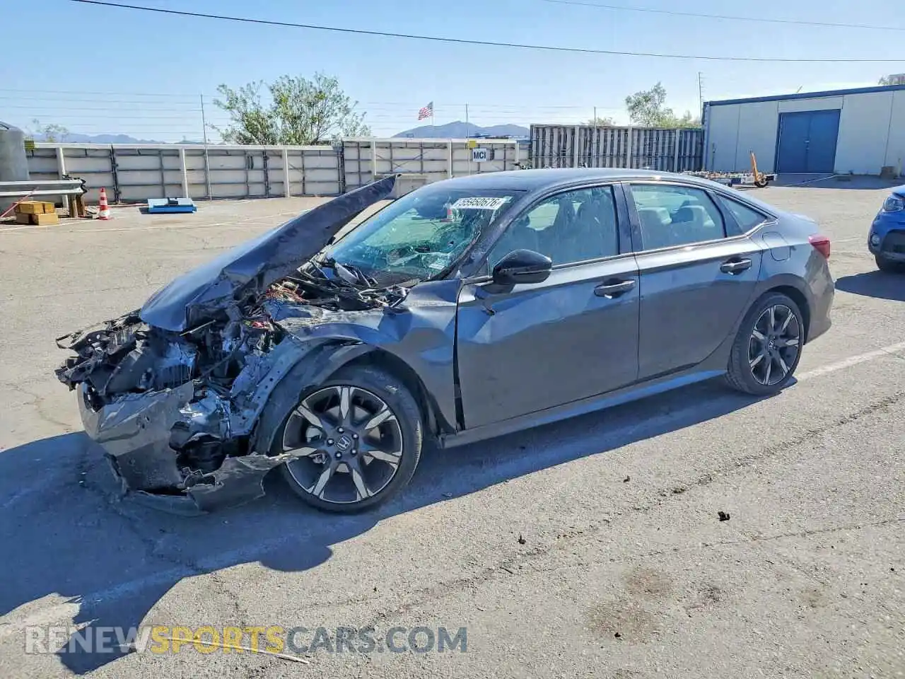 1 Photograph of a damaged car 2HGFE4F87SH319587 HONDA CIVIC 2025