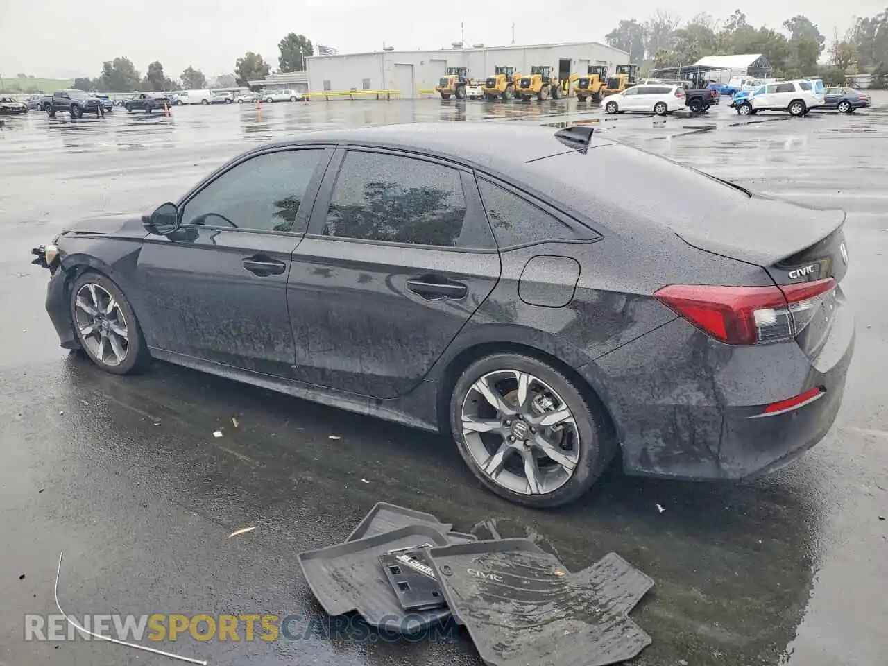 2 Photograph of a damaged car 2HGFE4F87SH333764 HONDA CIVIC 2025