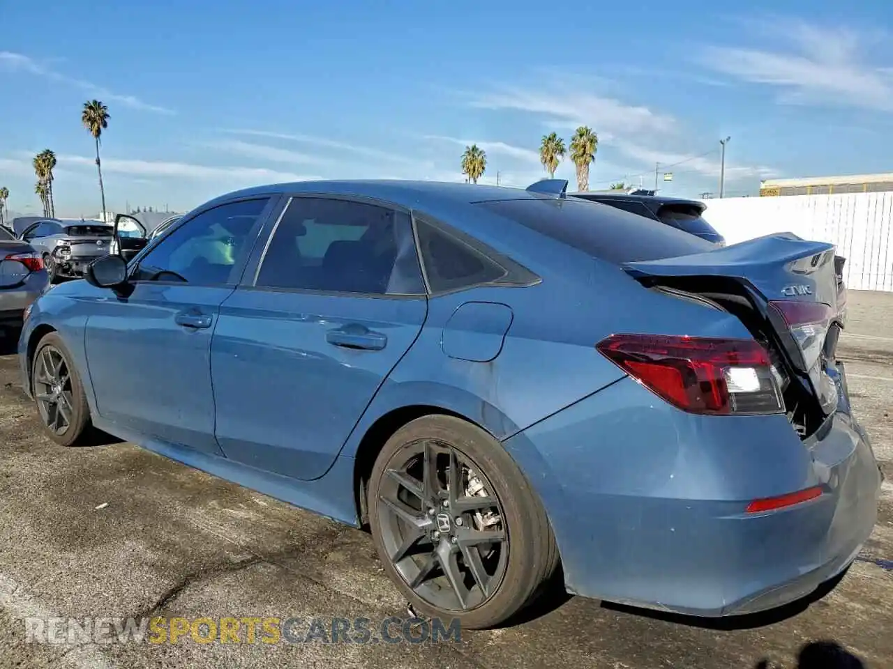 2 Photograph of a damaged car 2HGFE4F87SH333893 HONDA CIVIC 2025