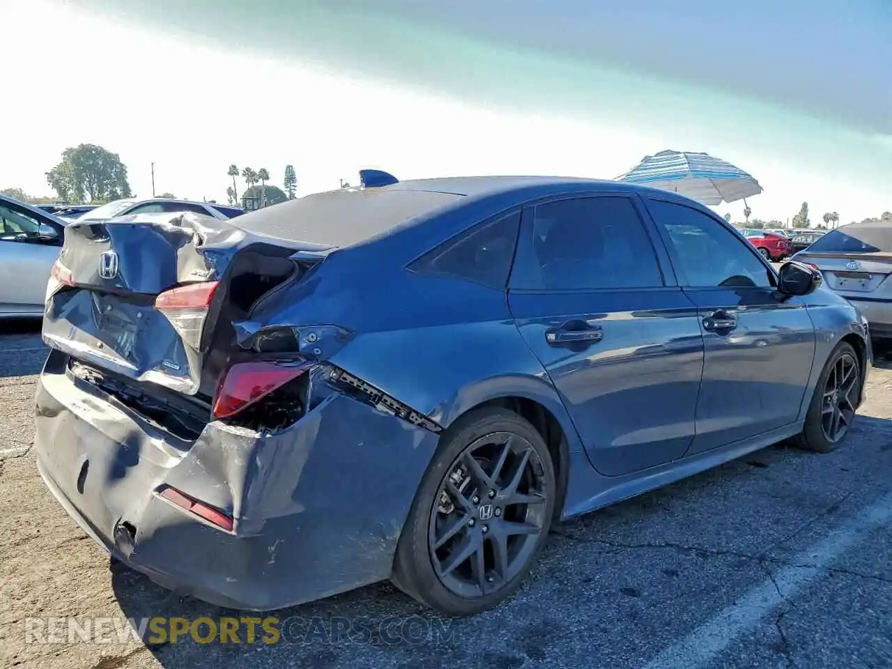 3 Photograph of a damaged car 2HGFE4F87SH333893 HONDA CIVIC 2025