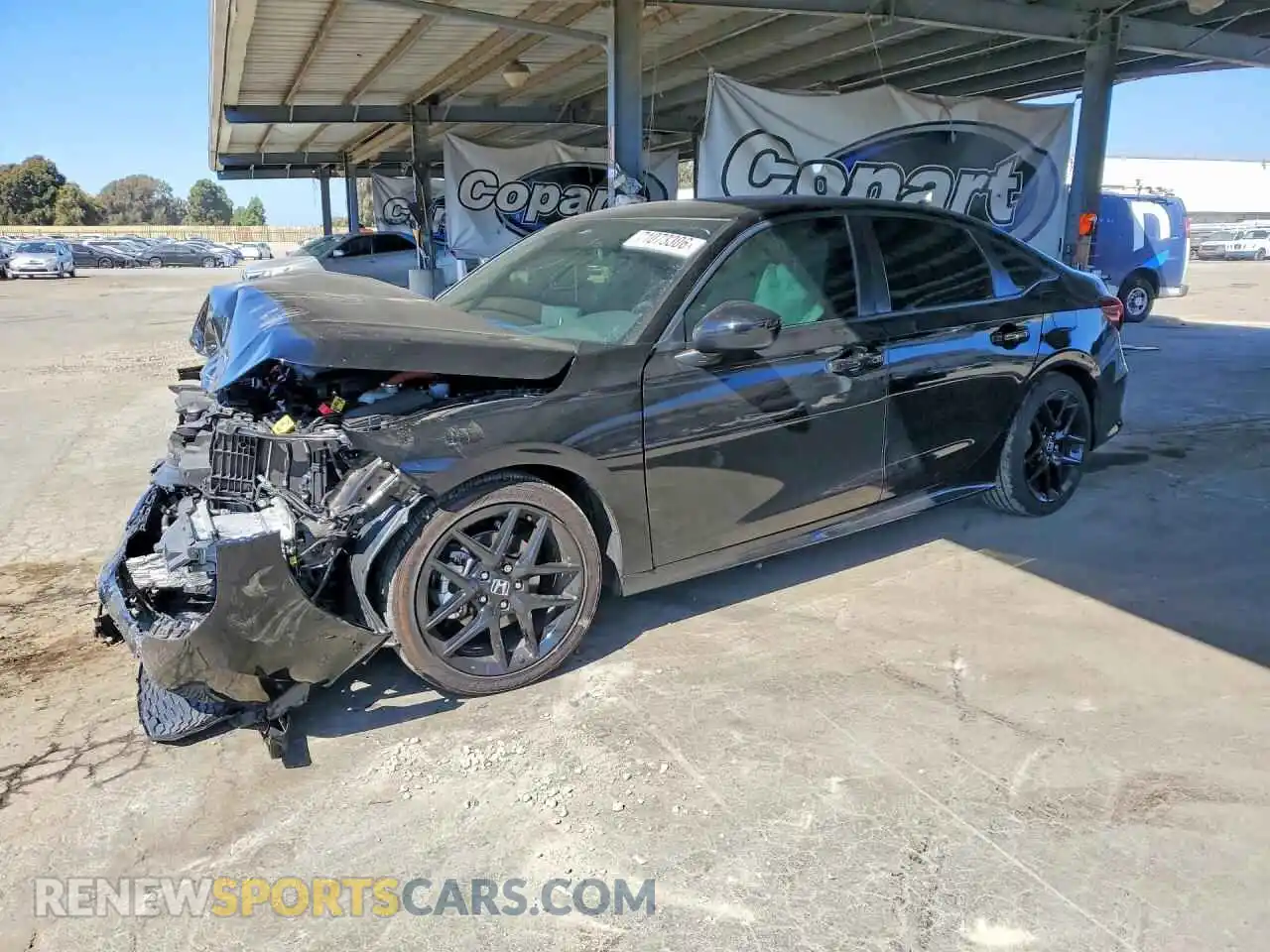 1 Photograph of a damaged car 2HGFE4F87SH346885 HONDA CIVIC 2025