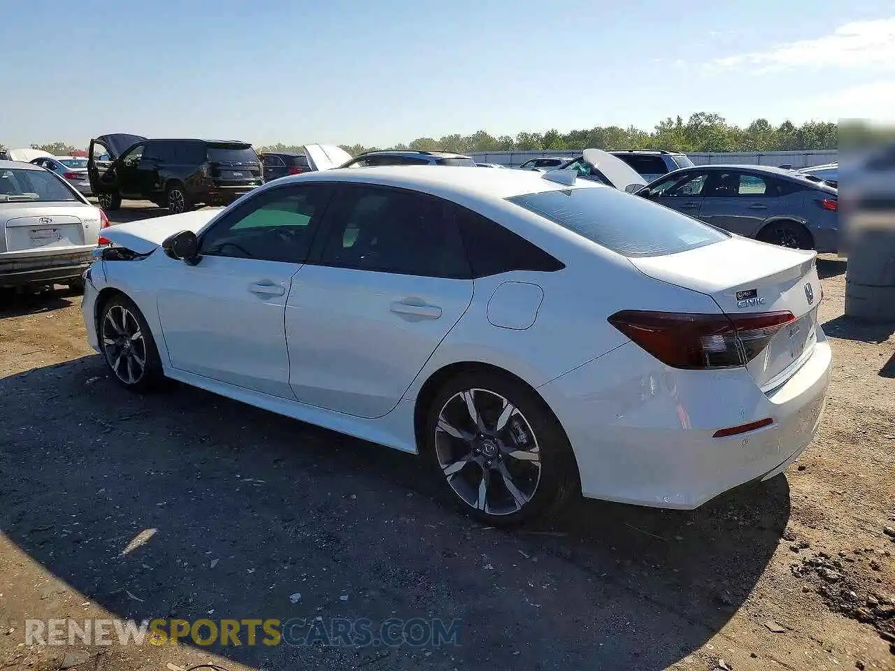 2 Photograph of a damaged car 2HGFE4F87SH353271 HONDA CIVIC 2025