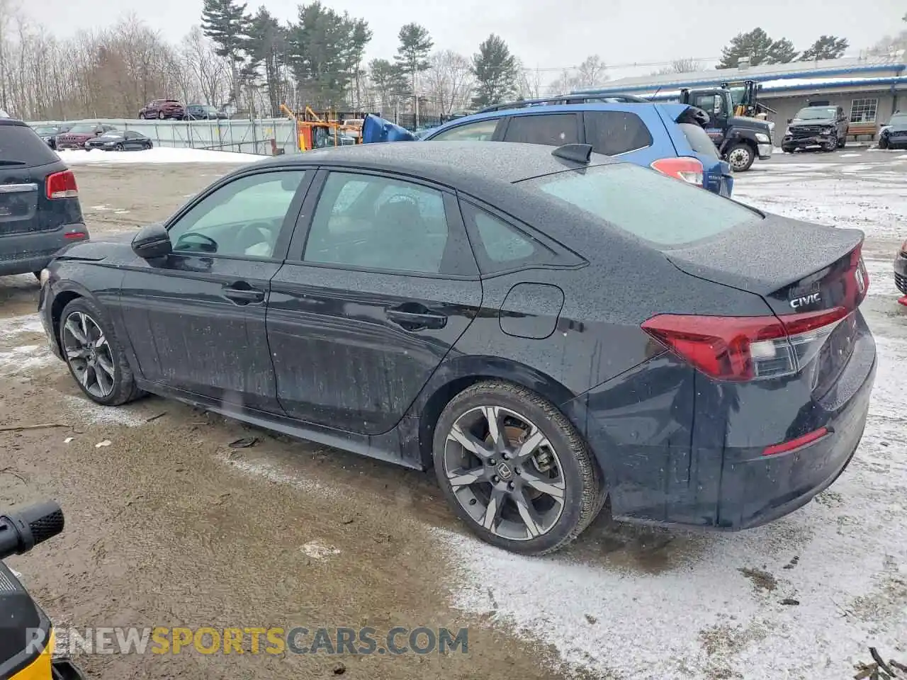 2 Photograph of a damaged car 2HGFE4F87SH355750 HONDA CIVIC 2025