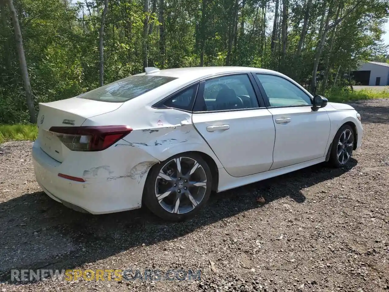 3 Photograph of a damaged car 2HGFE4F88SH005334 HONDA CIVIC 2025