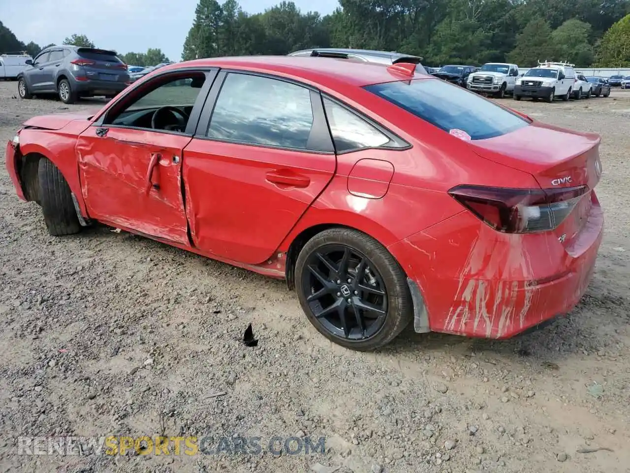 2 Photograph of a damaged car 2HGFE4F88SH313359 HONDA CIVIC 2025