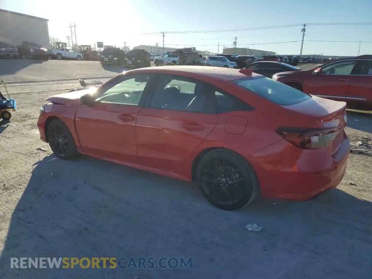 2 Photograph of a damaged car 2HGFE4F88SH320795 HONDA CIVIC 2025