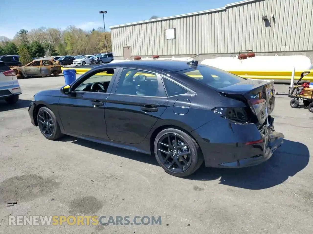 2 Photograph of a damaged car 2HGFE4F88SH338455 HONDA CIVIC 2025