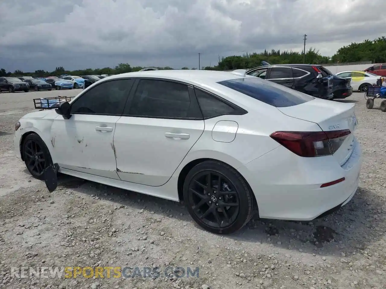 2 Photograph of a damaged car 2HGFE4F88SH353036 HONDA CIVIC 2025