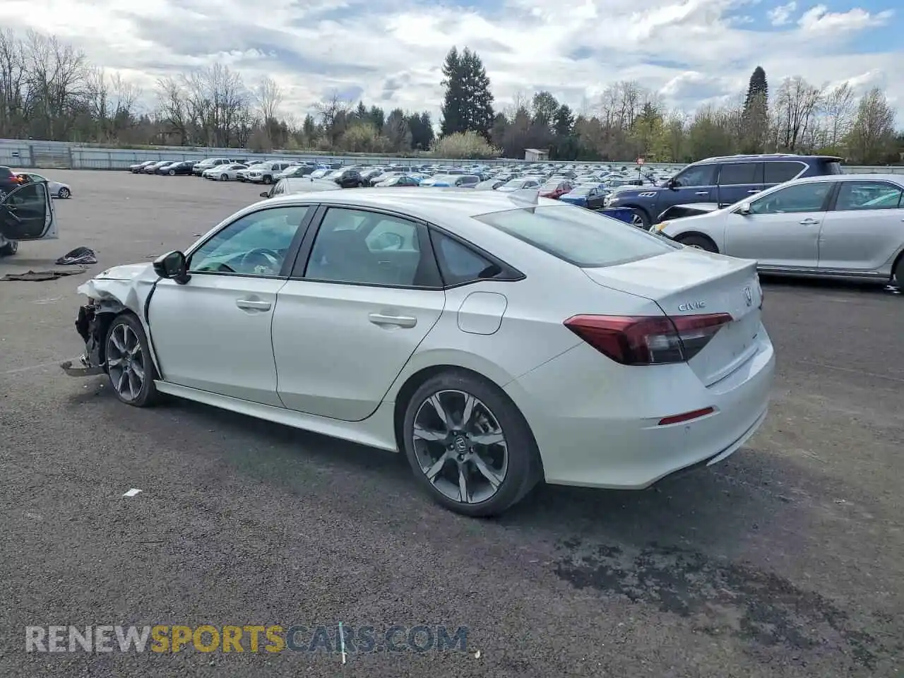 2 Photograph of a damaged car 2HGFE4F88SH355109 HONDA CIVIC 2025