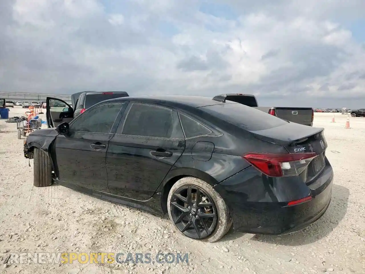 2 Photograph of a damaged car 2HGFE4F89SH308168 HONDA CIVIC 2025