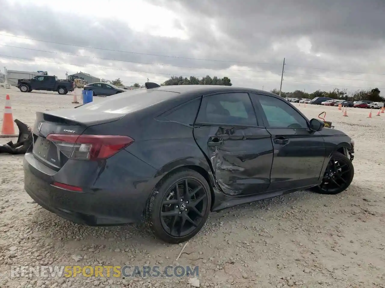3 Photograph of a damaged car 2HGFE4F89SH308168 HONDA CIVIC 2025