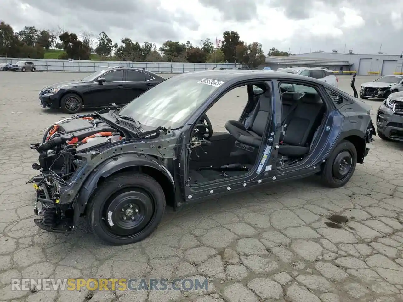 1 Photograph of a damaged car 2HGFE4F89SH332812 HONDA CIVIC 2025