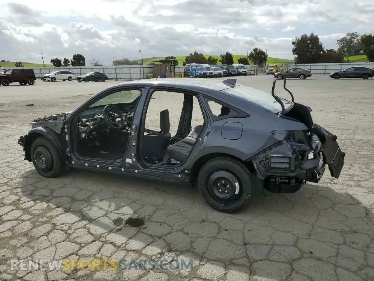 2 Photograph of a damaged car 2HGFE4F89SH332812 HONDA CIVIC 2025
