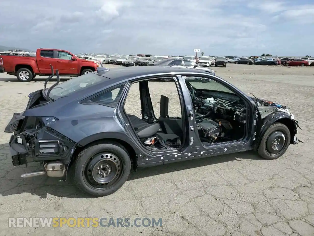 3 Photograph of a damaged car 2HGFE4F89SH332812 HONDA CIVIC 2025