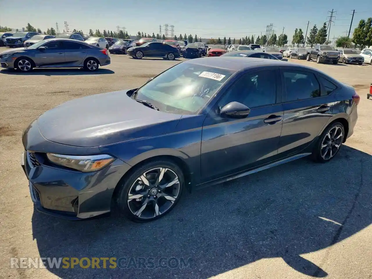 1 Photograph of a damaged car 2HGFE4F89SH336049 HONDA CIVIC 2025