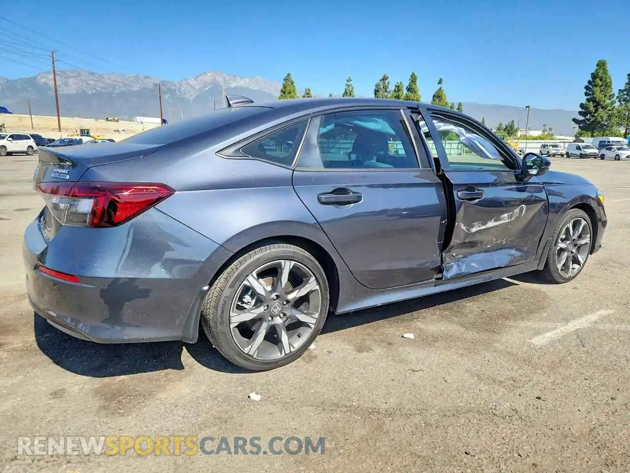 3 Photograph of a damaged car 2HGFE4F89SH336049 HONDA CIVIC 2025