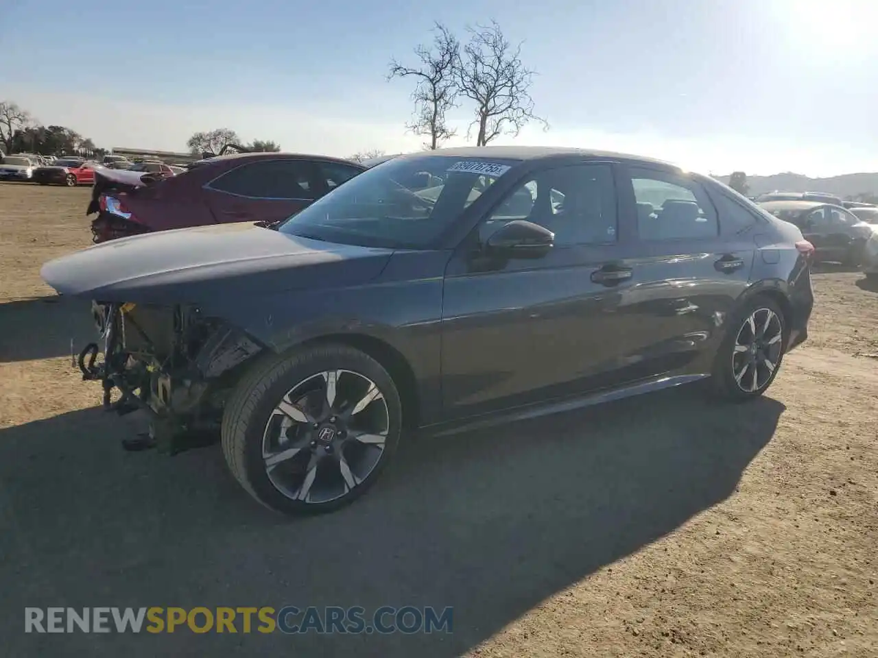 1 fotografías del automóvil dañado 2HGFE4F8XSH314982 HONDA CIVIC 2025