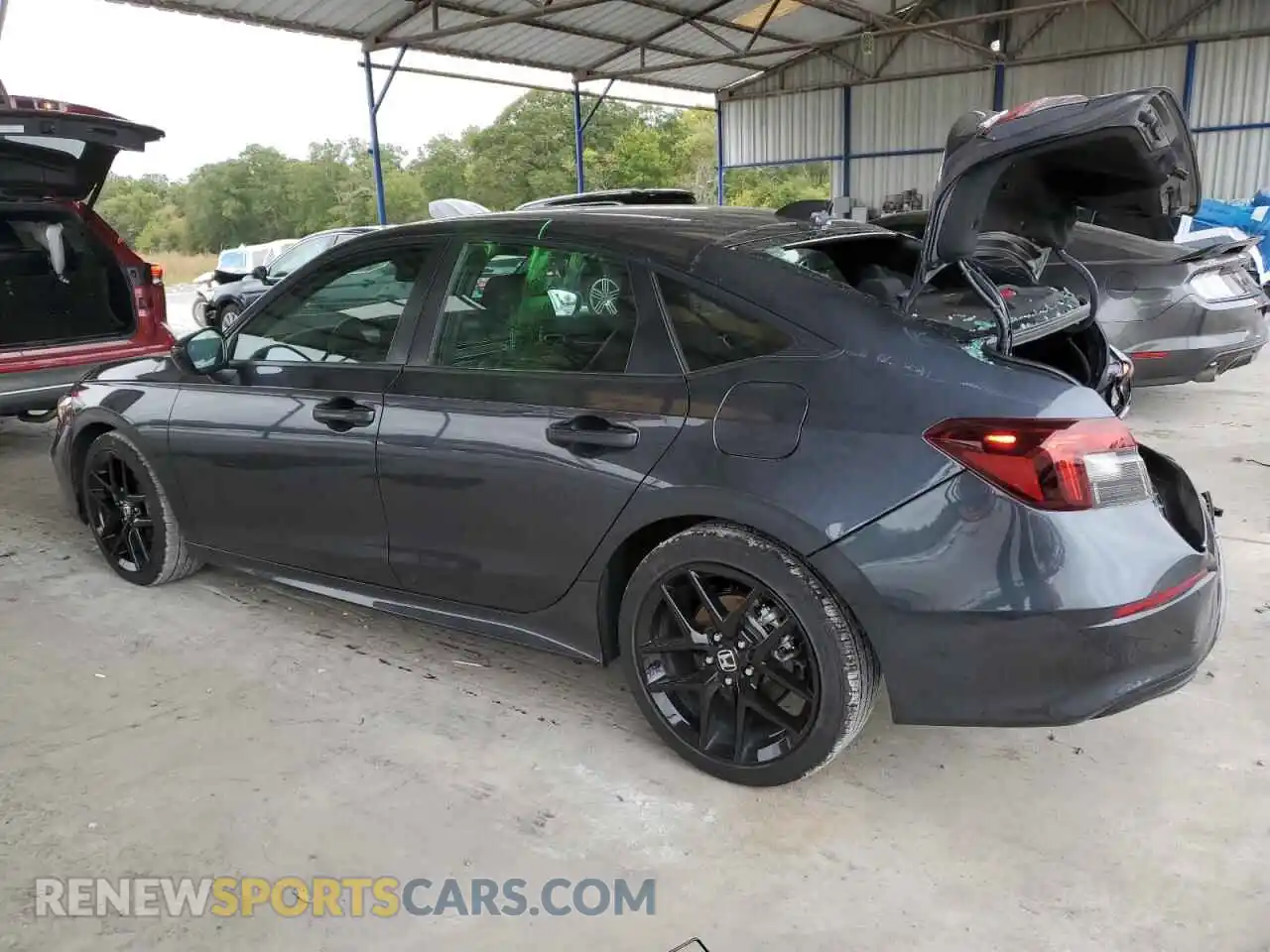 2 Photograph of a damaged car 2HGFE4F8XSH321463 HONDA CIVIC 2025