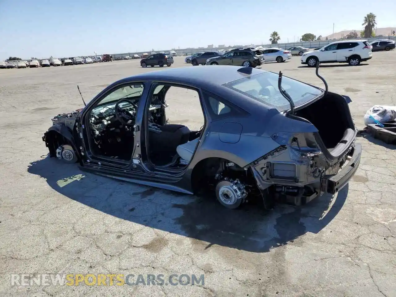 2 Photograph of a damaged car 2HGFE4F8XSH351711 HONDA CIVIC 2025