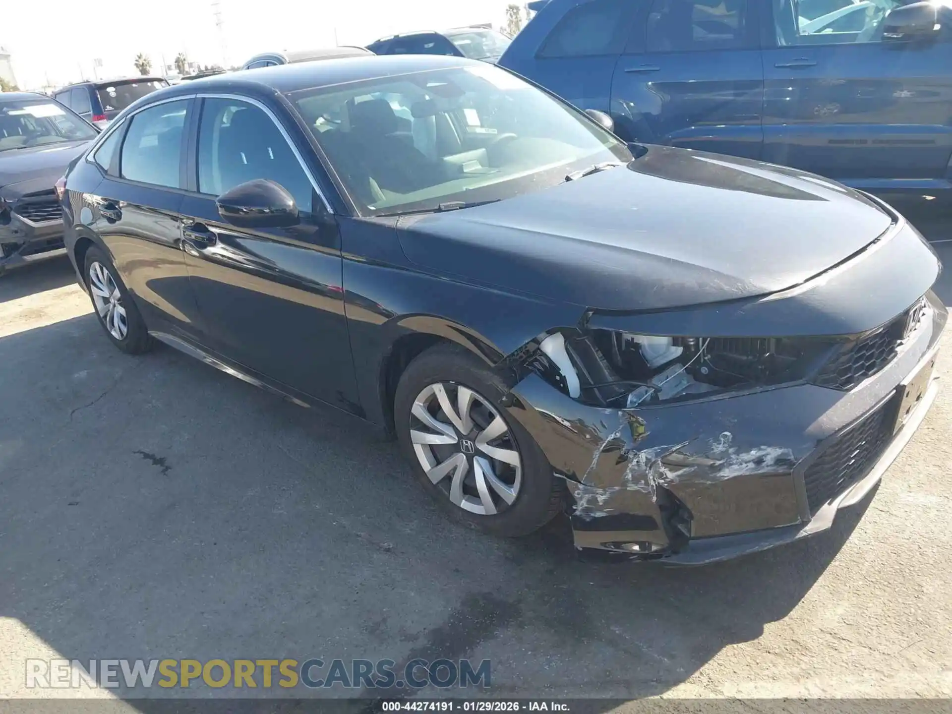 1 Photograph of a damaged car 2HGFE2F20TH528266 HONDA CIVIC 2026
