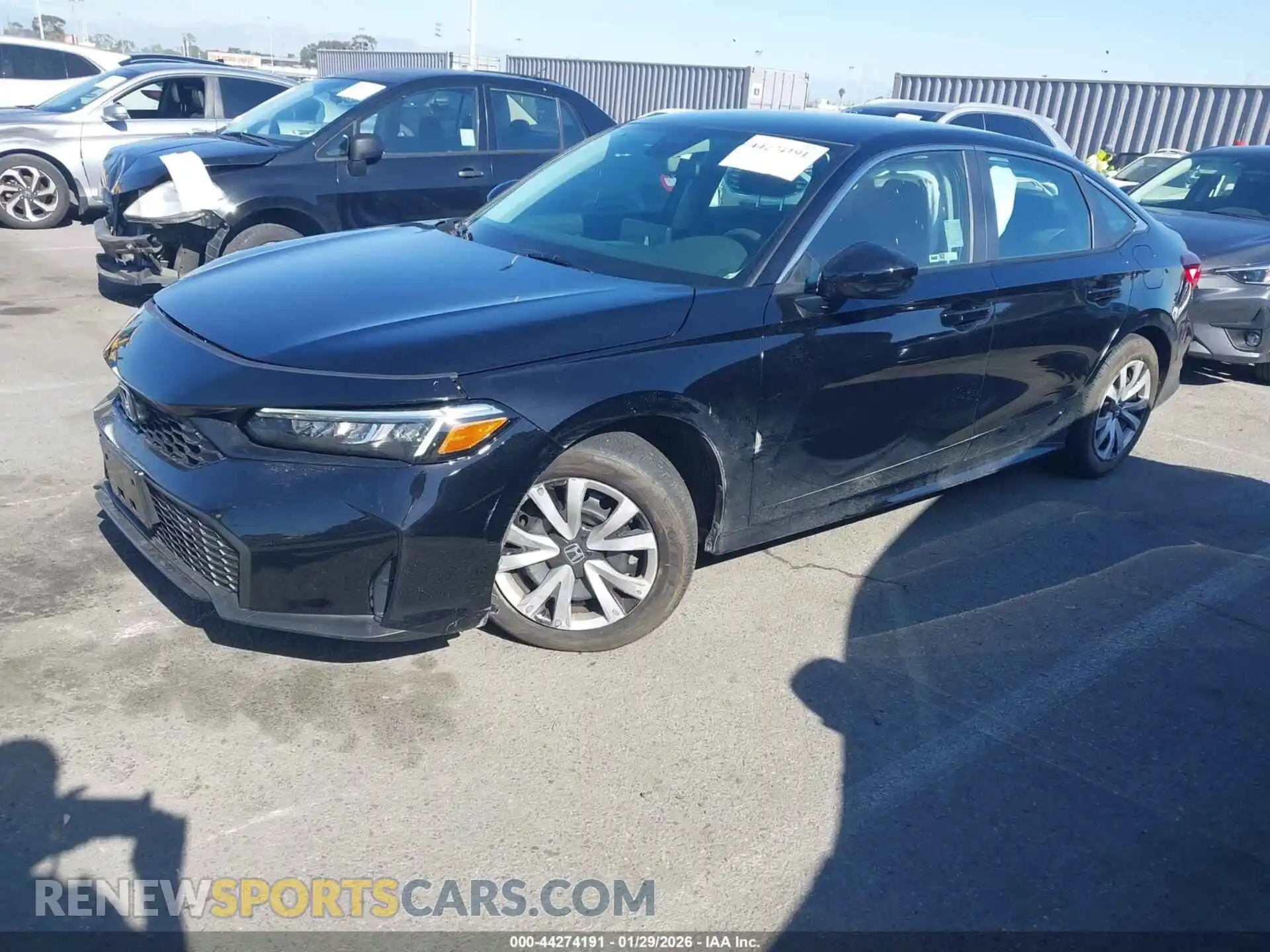 2 Photograph of a damaged car 2HGFE2F20TH528266 HONDA CIVIC 2026