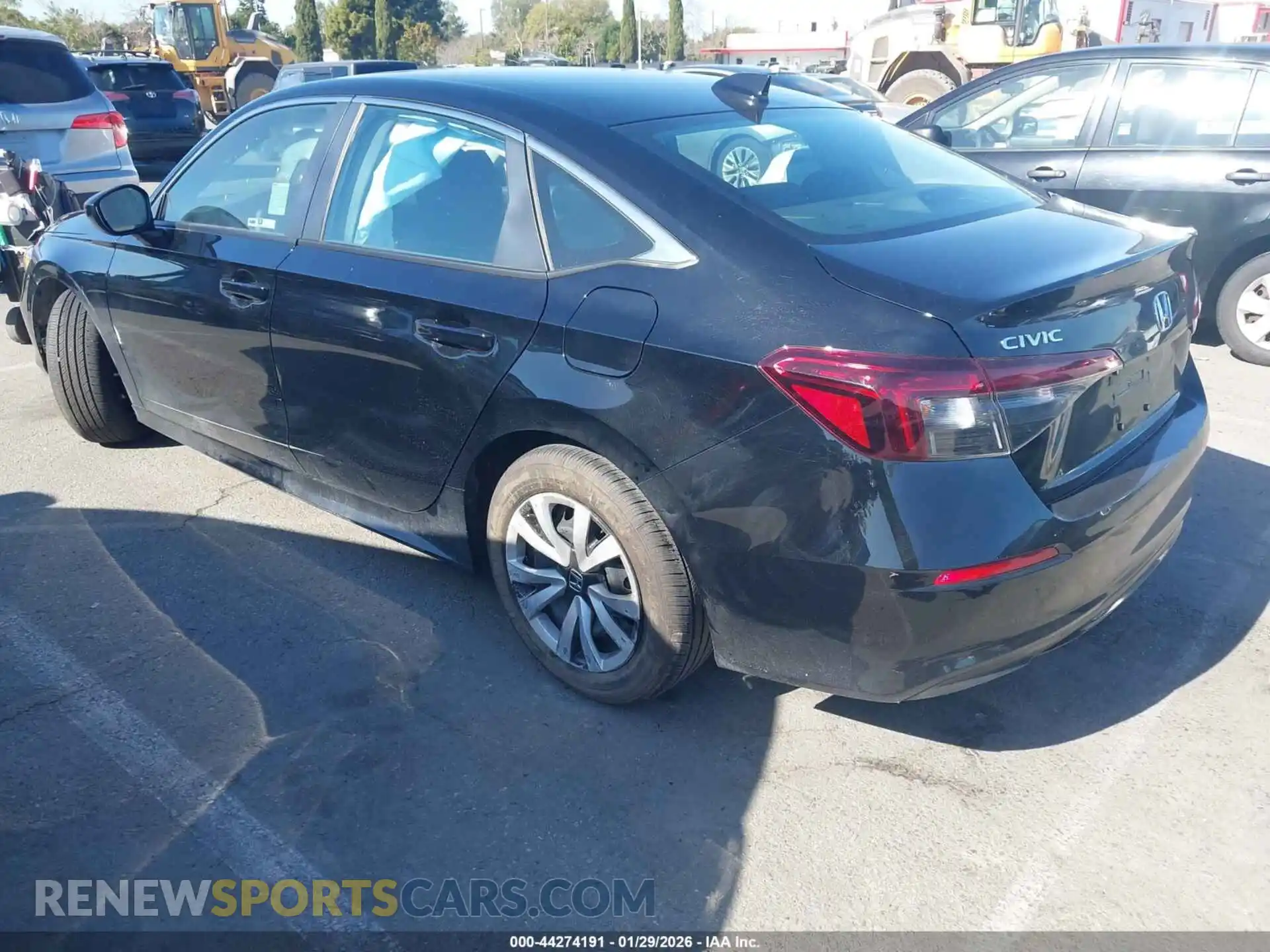 3 Photograph of a damaged car 2HGFE2F20TH528266 HONDA CIVIC 2026