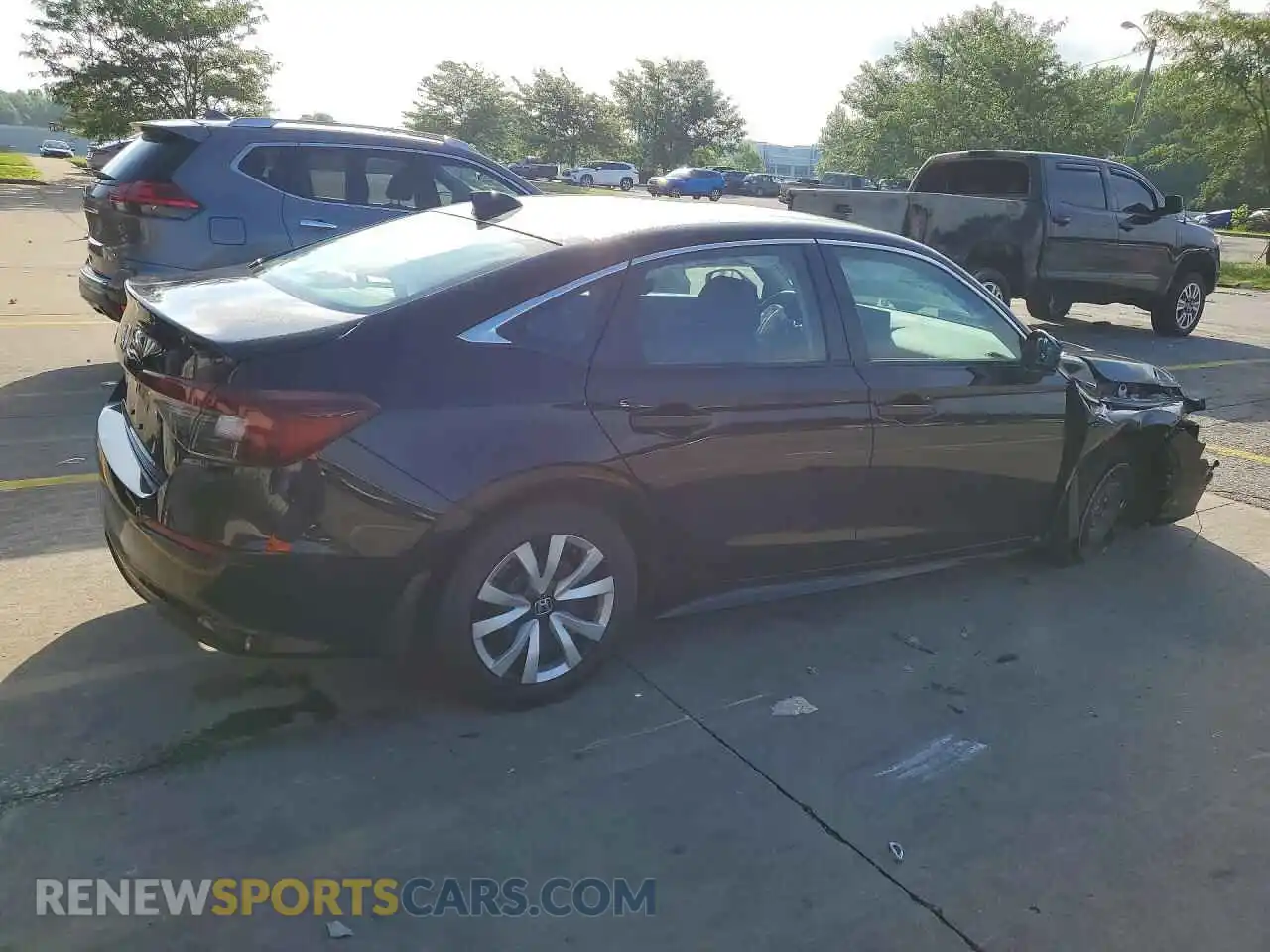 3 Photograph of a damaged car 2HGFE2F20TH530793 HONDA CIVIC 2026