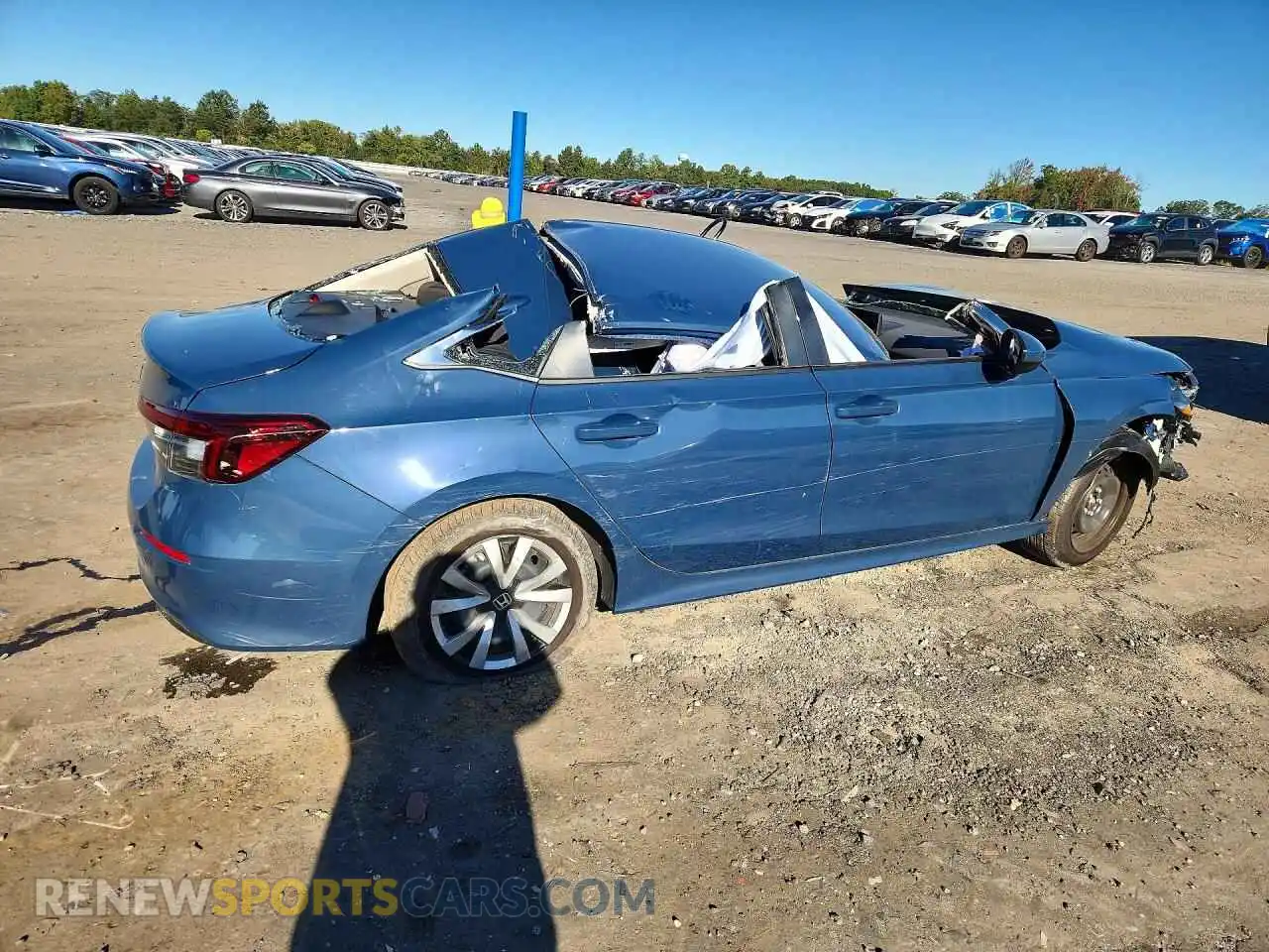3 Photograph of a damaged car 2HGFE2F20TH583056 HONDA CIVIC 2026