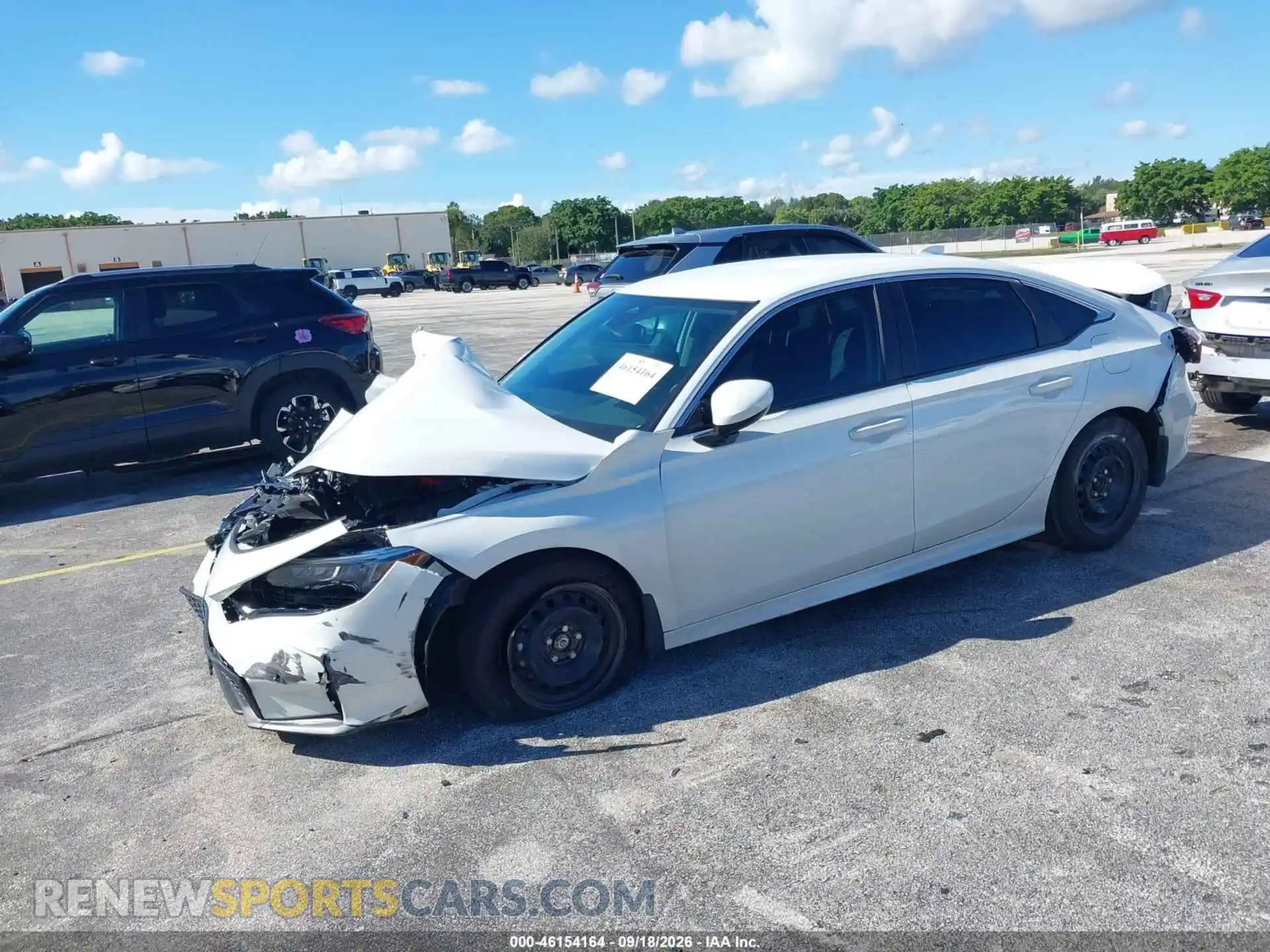 2 fotografías del automóvil dañado 2HGFE2F20TH591108 HONDA CIVIC 2026