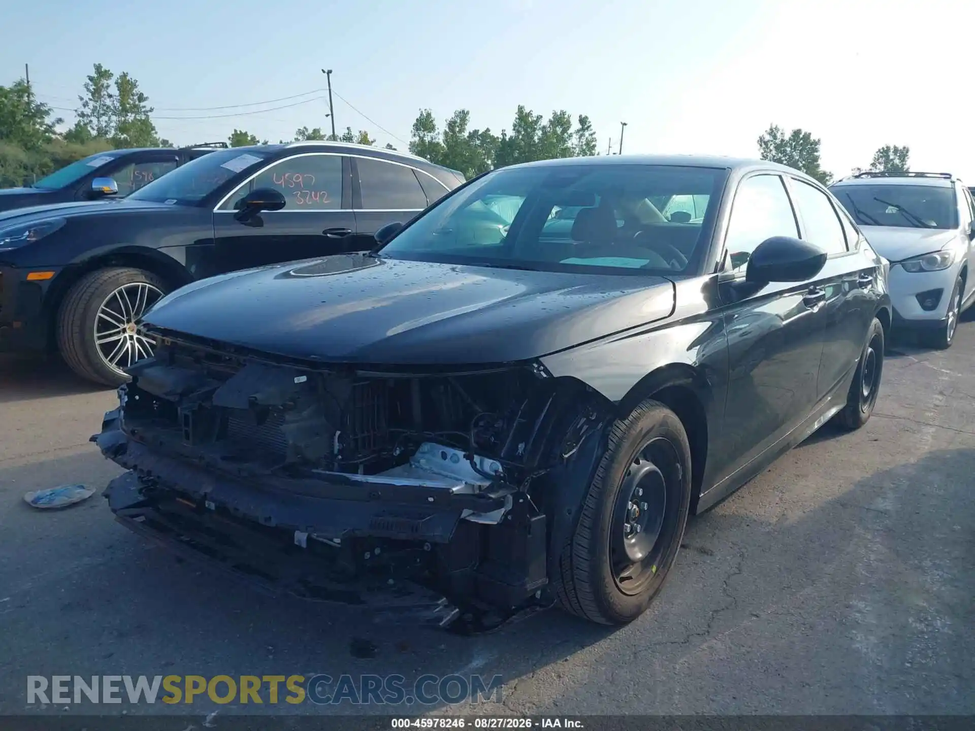 2 Photograph of a damaged car 2HGFE2F21TH565438 HONDA CIVIC 2026
