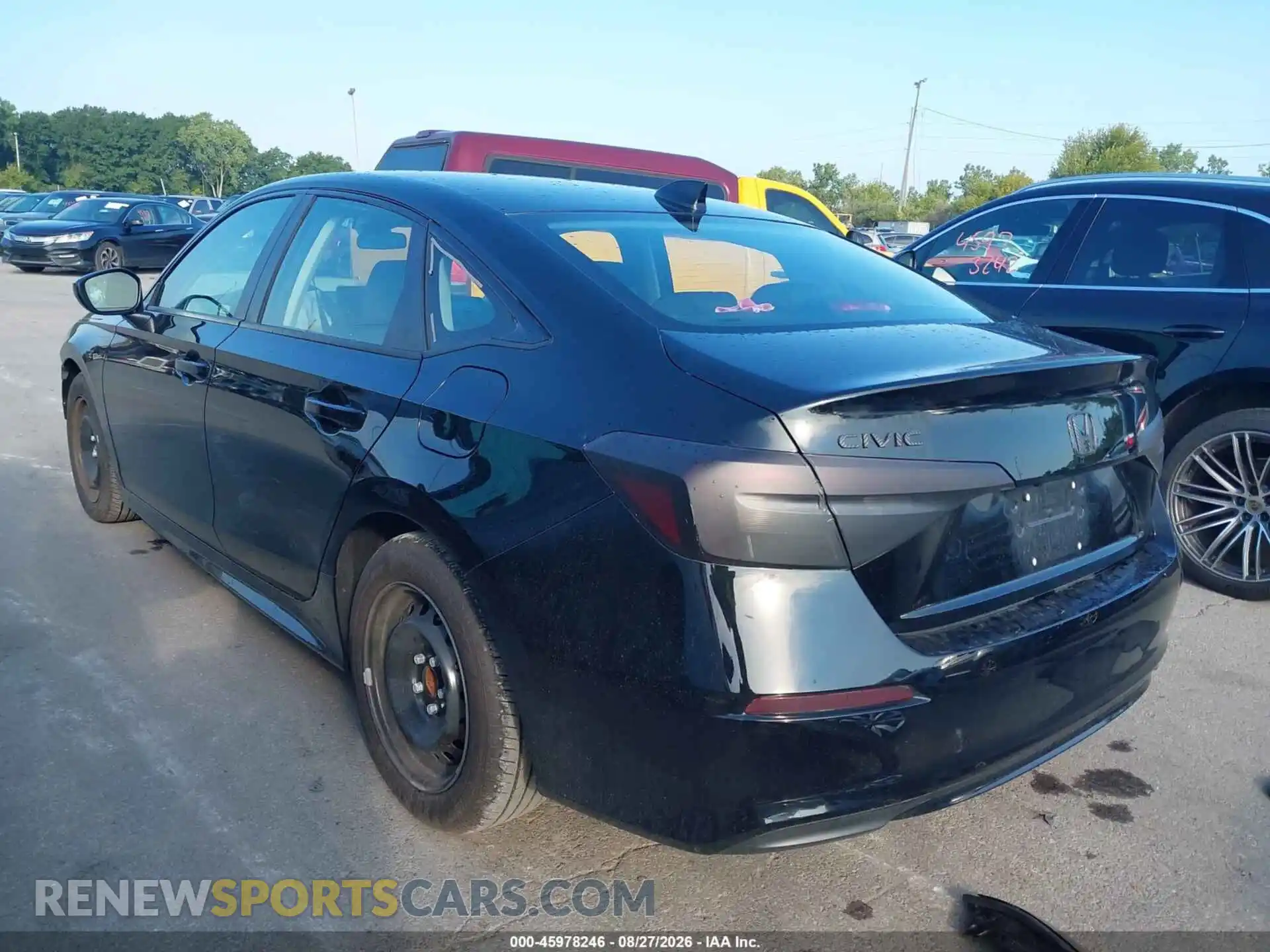 3 Photograph of a damaged car 2HGFE2F21TH565438 HONDA CIVIC 2026