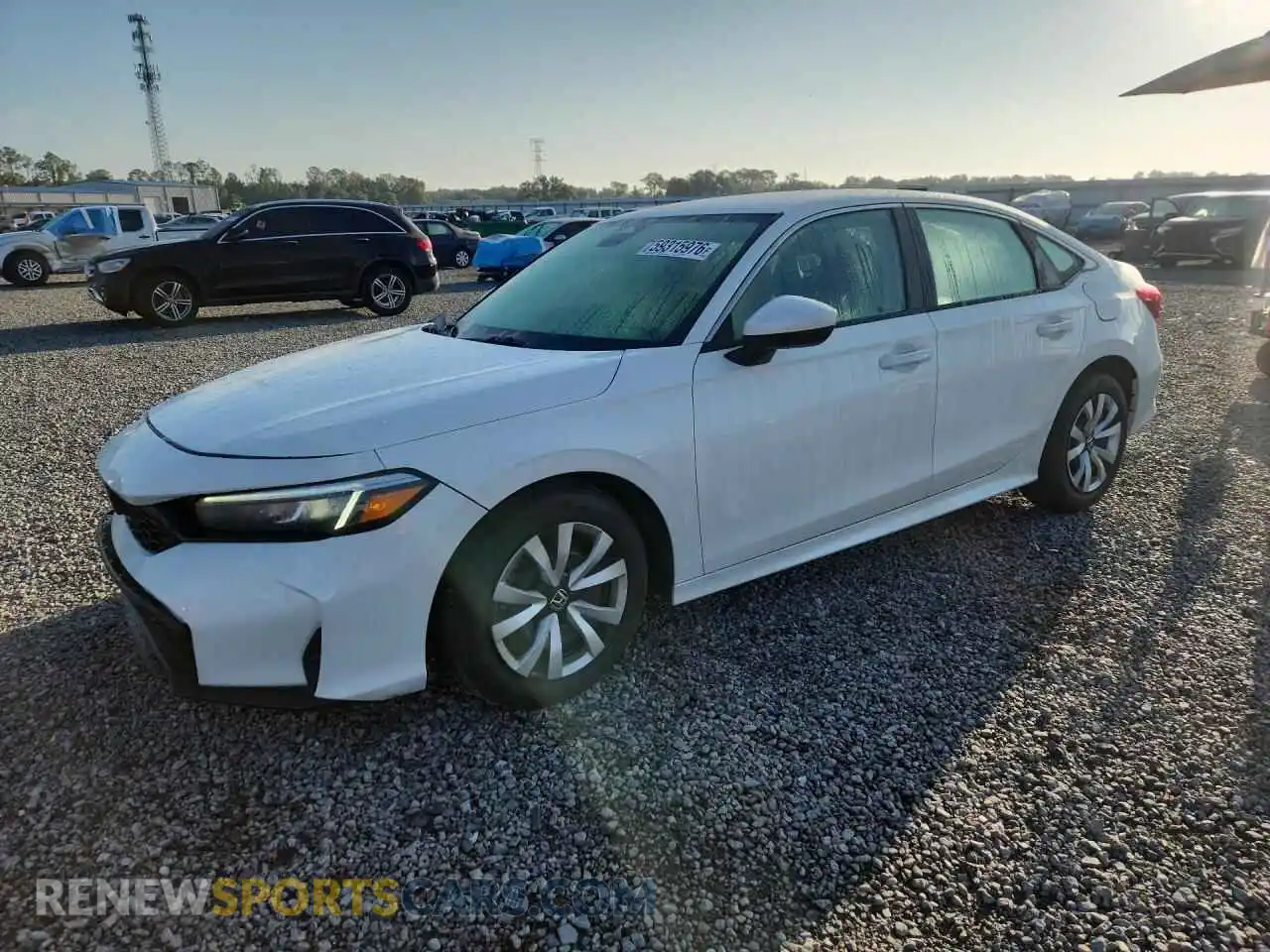 1 Photograph of a damaged car 2HGFE2F21TH595622 HONDA CIVIC 2026