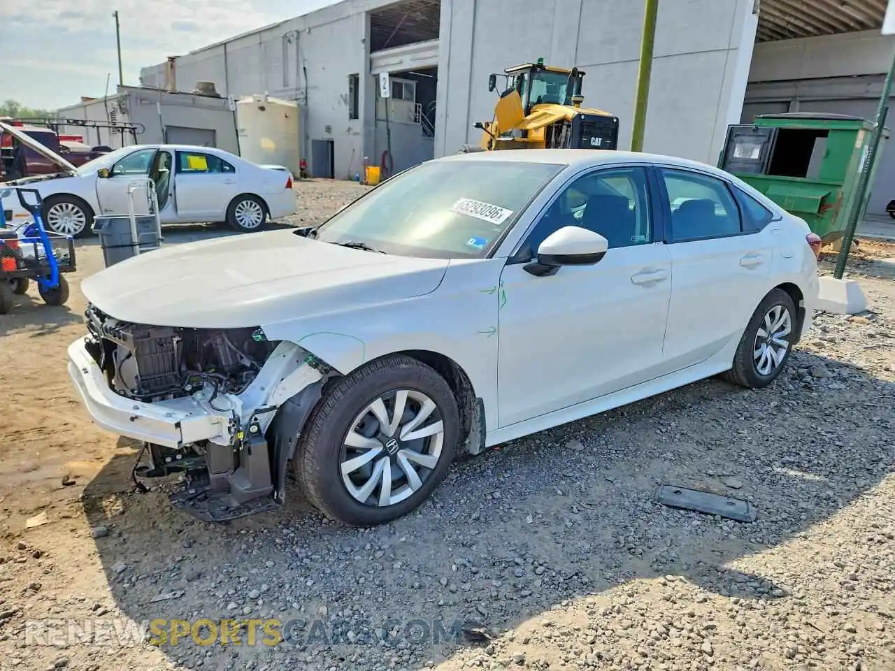 1 Photograph of a damaged car 2HGFE2F22TH575945 HONDA CIVIC 2026