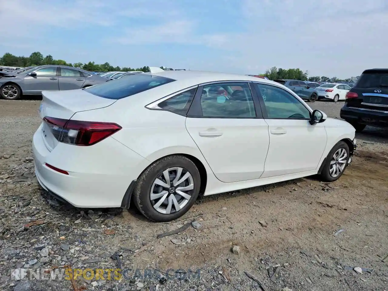 3 Photograph of a damaged car 2HGFE2F22TH575945 HONDA CIVIC 2026