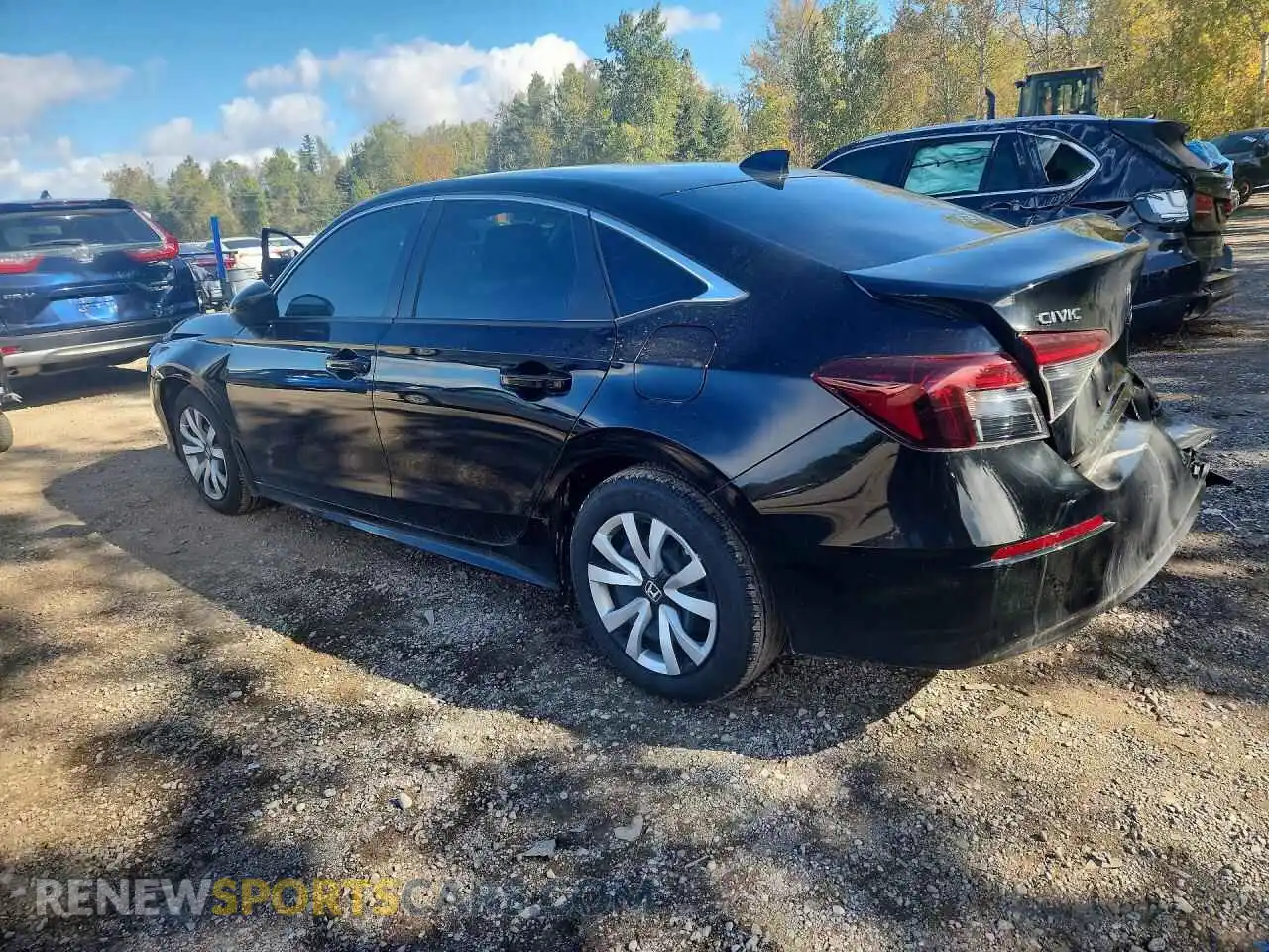 2 Photograph of a damaged car 2HGFE2F23TH110719 HONDA CIVIC 2026