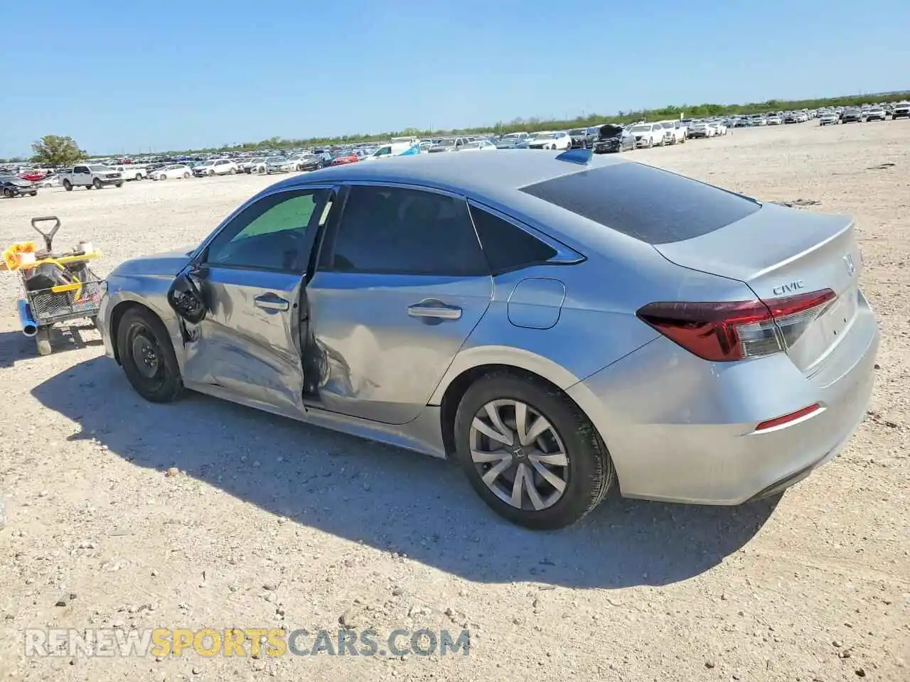 2 Photograph of a damaged car 2HGFE2F23TH524793 HONDA CIVIC 2026