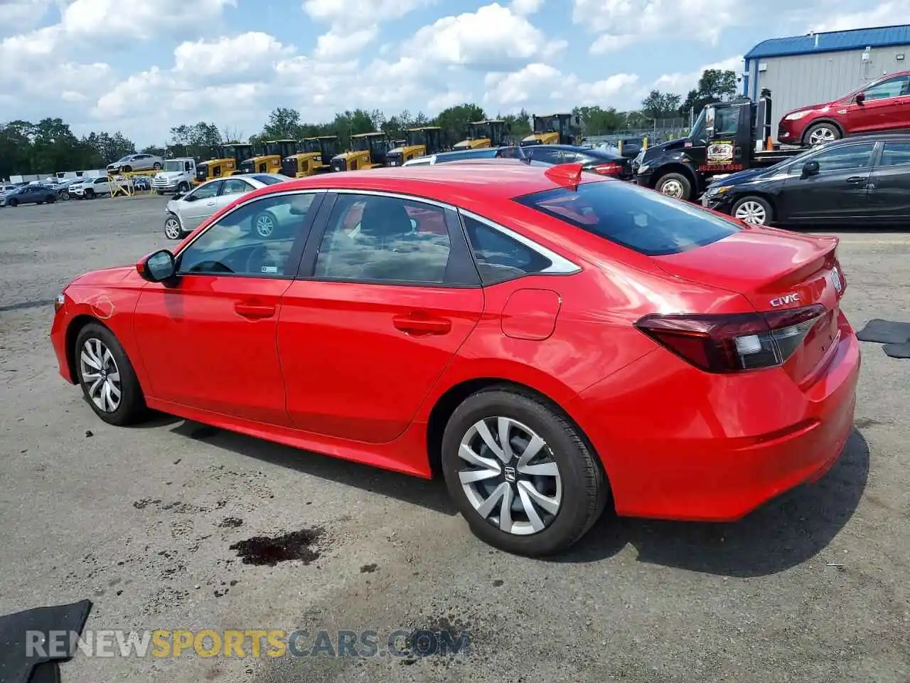 2 Photograph of a damaged car 2HGFE2F23TH552495 HONDA CIVIC 2026