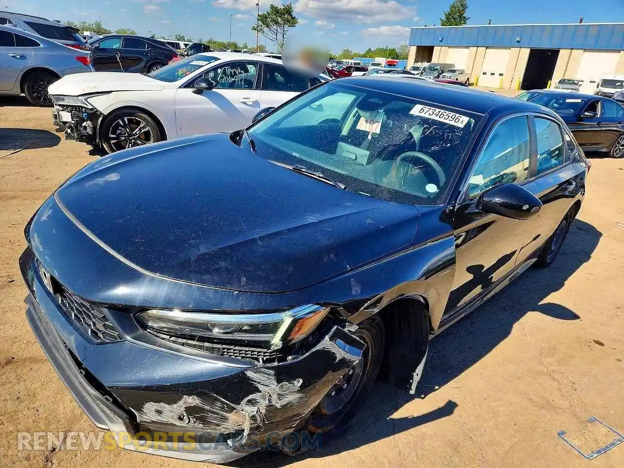1 fotografías del automóvil dañado 2HGFE2F24TH505511 HONDA CIVIC 2026